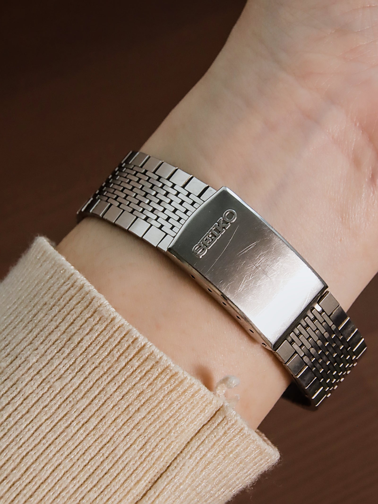 Vintage Seiko SilverWave analog-digital quartz watch, additional view 2