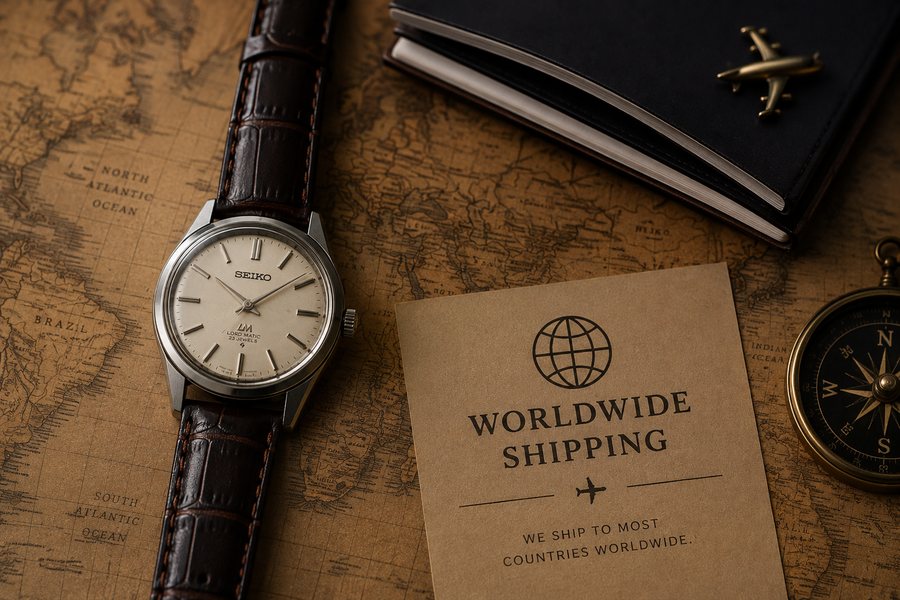 Worldwide watch shipping