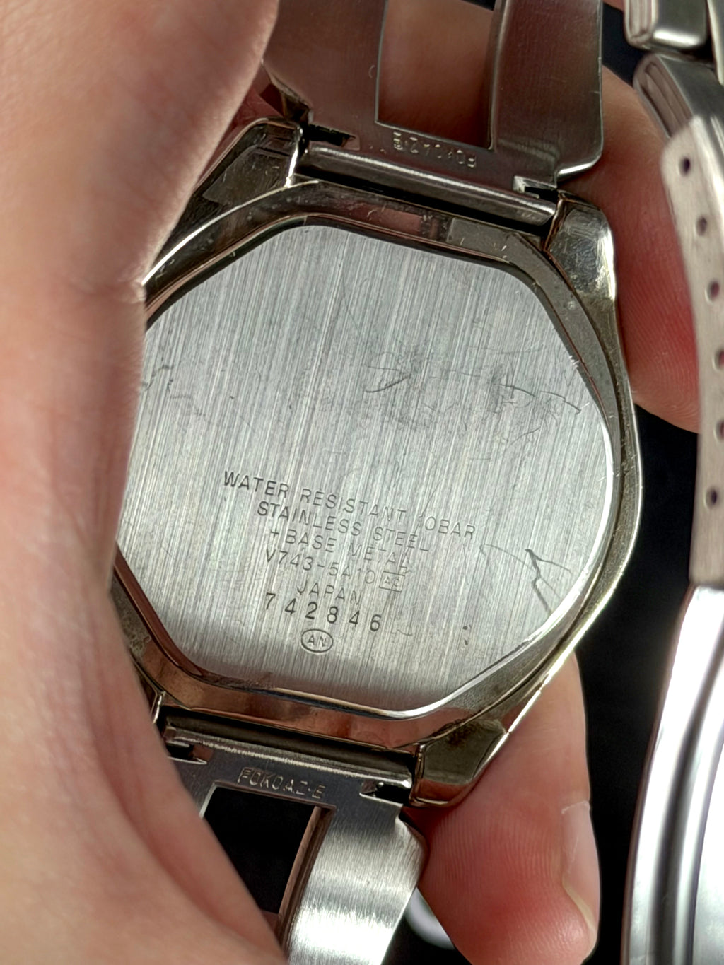 RARE Seiko AKA Alba Water 10 BAR Resist Vintage Watch (Blue Dial)