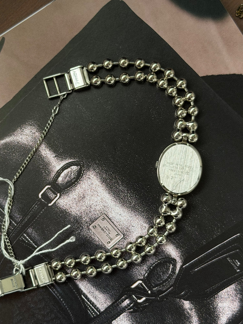 Alba Petite Ball Chain Bracelet Watch