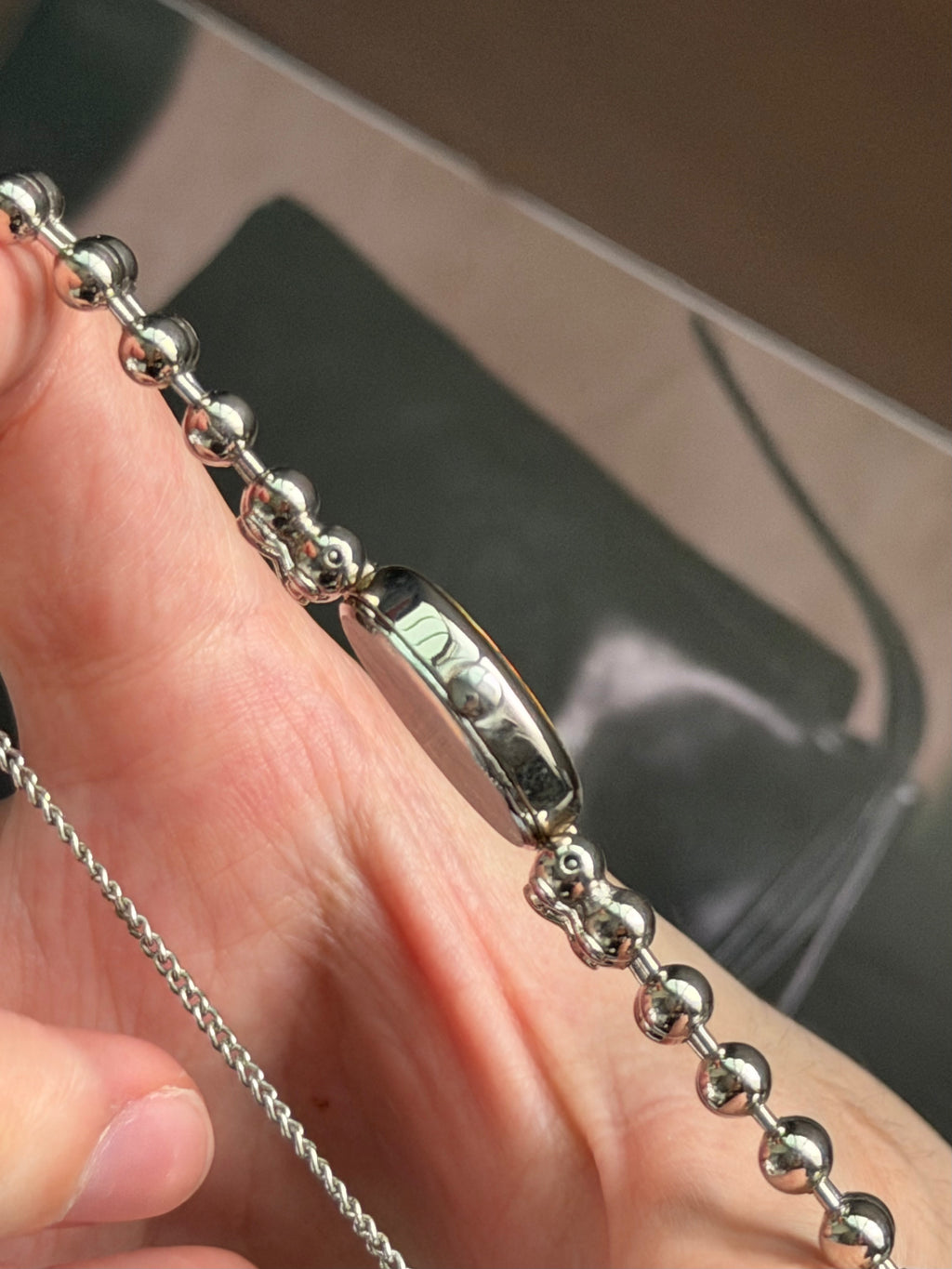 Alba Petite Ball Chain Bracelet Watch