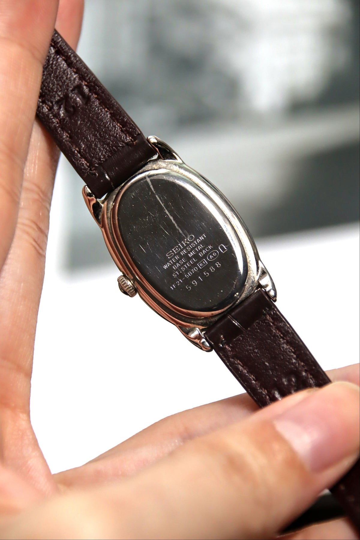 Seiko Baignoire Noie Oval Quartz 1F21-5B70 product image 7