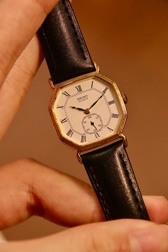 Seiko Socie 1428-5030 vintage quartz watch side view thumbnail 2