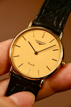 Longines Presence 6799-150 vintage quartz dress watch detail thumbnail 4