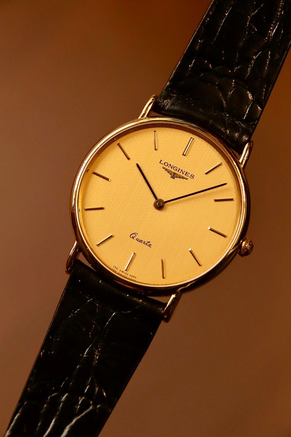 Longines Presence 6799-150 gold-plated vintage watch detail product image 9