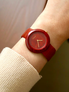 Vintage Tissot W150 1980s WoodWatch Quartz thumbnail 6