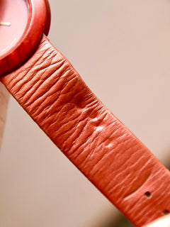 Vintage Tissot W150 1980s WoodWatch Quartz thumbnail 4