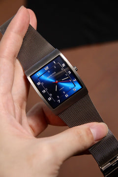 Bering Classic Titanium Blue Sunray Quartz 11233-078 thumbnail 3