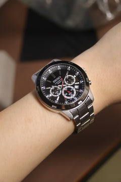Seiko 4T53-00A0 Chronograph 100M Black Dial Quartz Watch thumbnail 9