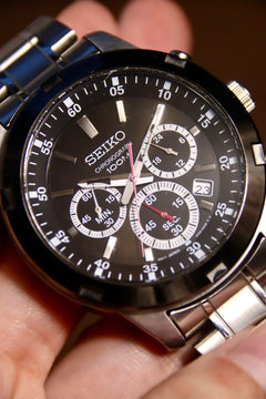 Seiko 4T53-00A0 Chronograph 100M Black Dial Quartz Watch thumbnail 10